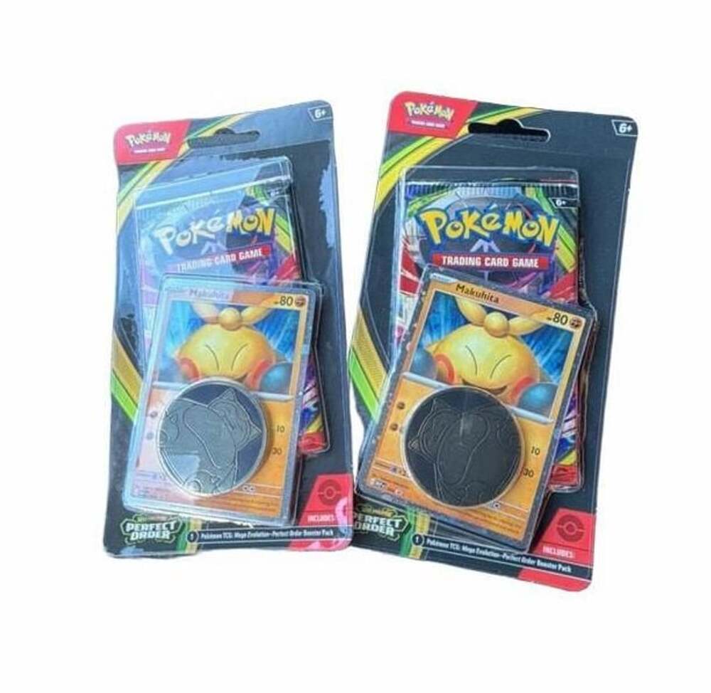 Pokemon Mega Evolution Perfect Order Blister Pack Lot of 2
